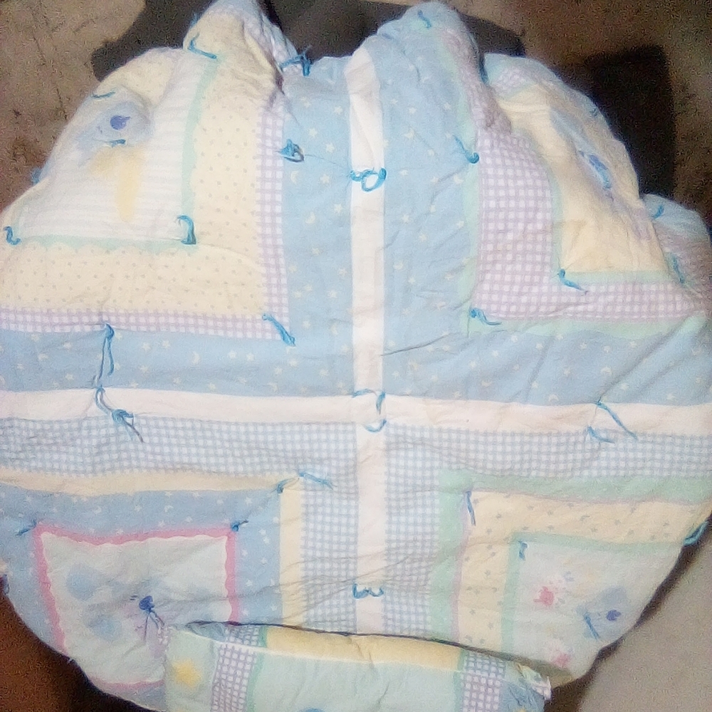 Baby blanket and pillow
